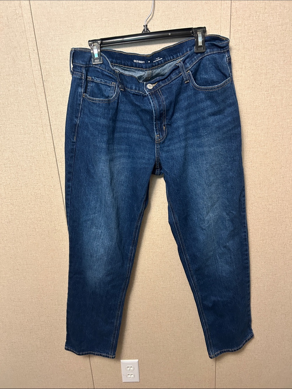Old Navy Indigo Slim Straight Jeans